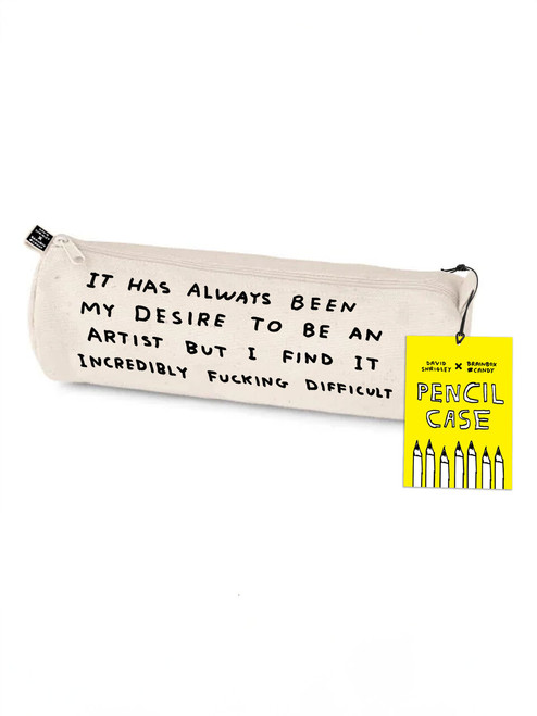 Funny Pencil Case - Be An Artist By David Shrigley Funny Pencil Case - Be An Artist By David Shrigley