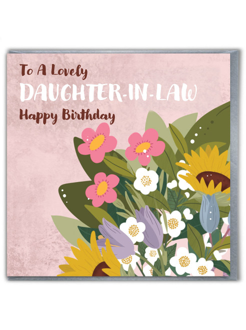 Happy Birthday Daughter-In-Law Card