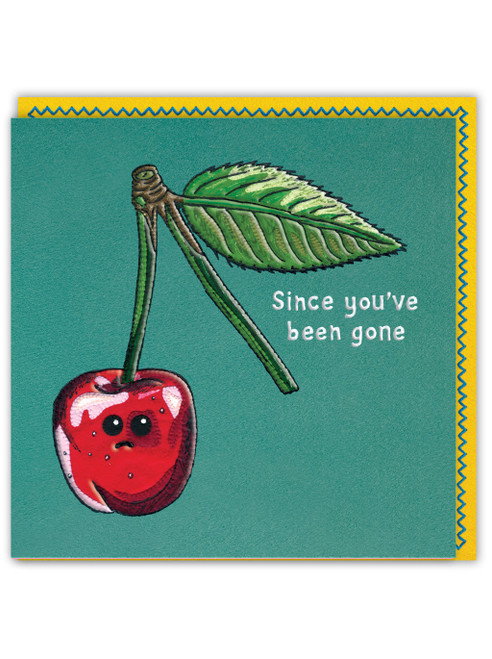Funny Cherry Birthday Card (Embossed) By Sew Your Soul