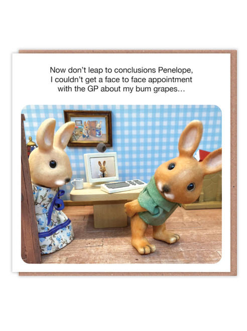 Funny Birthday Card Face To Face By Forest_Fr1ends