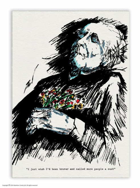 Been Braver Hayden Kays Postcard