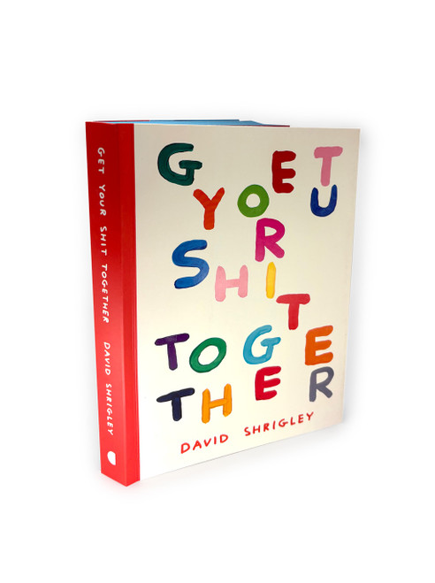 SIGNED Get Your Shit Together (Paperback) Book By David Shrigley