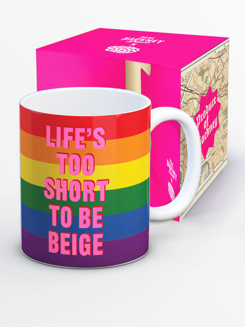 Funny Boxed Mug Life's Too Short By Real Hackney Dave