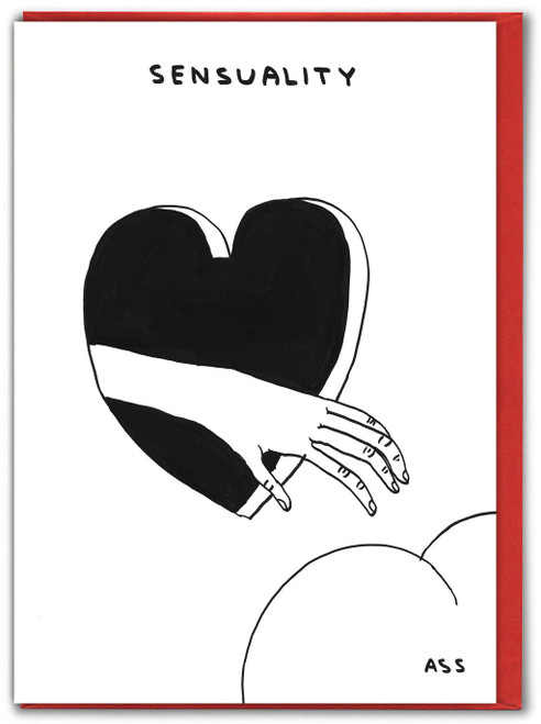 Funny Valentine's Day Card Sensuality By David Shrigley