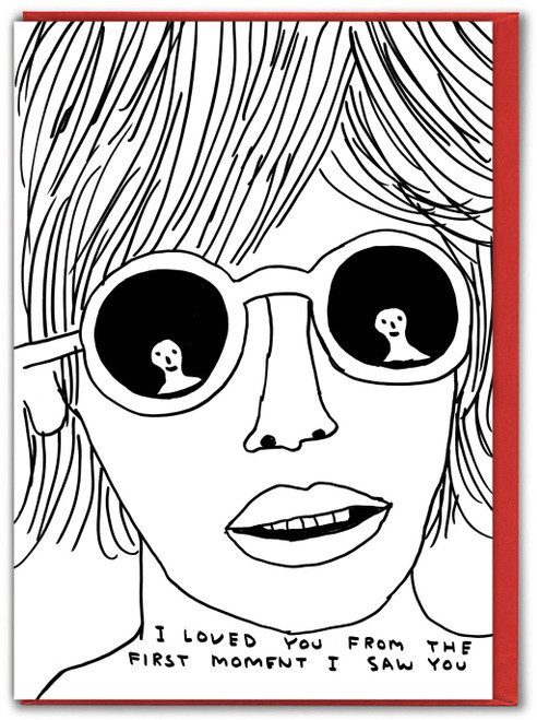 Funny Valentine's Day Card I Loved You By David Shrigley