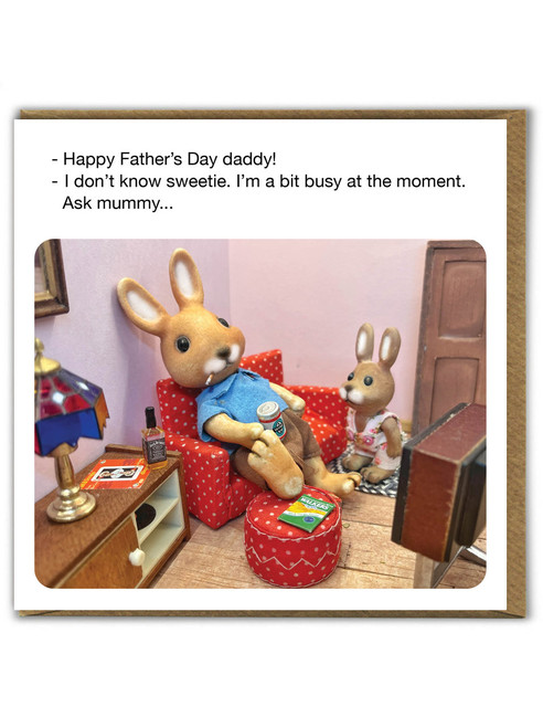 Funny Father's Day Card Ask Mummy By Forest_Fr1ends