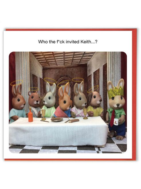 Rude Christmas Card Who Invited Keith By Forest_Fr1ends