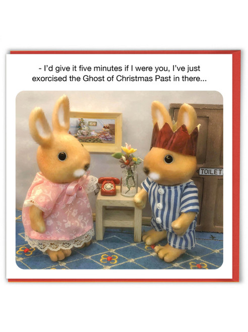 Funny Christmas Card Give It 5 Minutes By Forest_Fr1ends