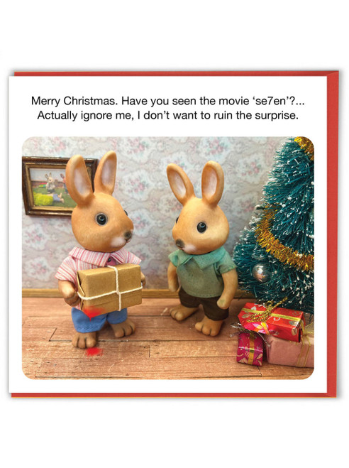 Funny Christmas Card Movie Se7en By Forest_Fr1ends