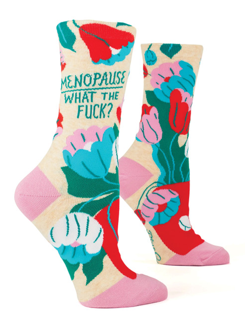 Rude Gift For Her - Menopause What The Fuck? Socks By Blue Q