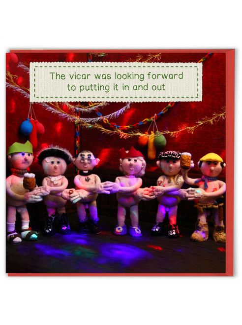 Rude Christmas Card Put It In And Out By Nudinits