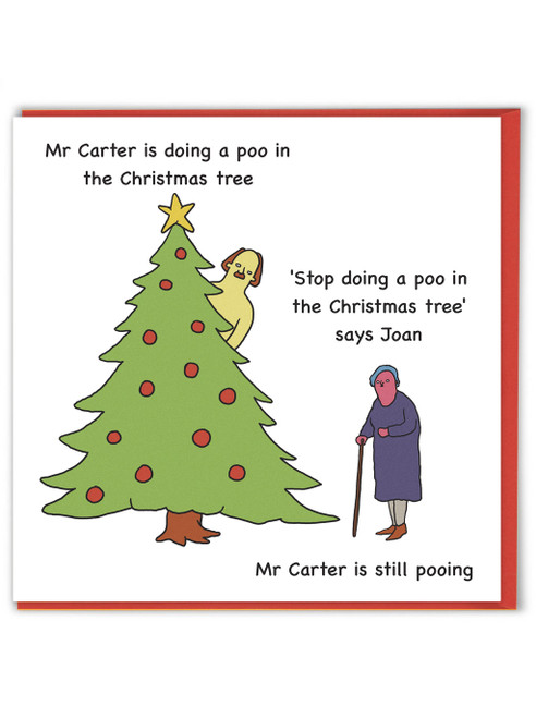 Mr Carter Christmas Card By Otherwhats