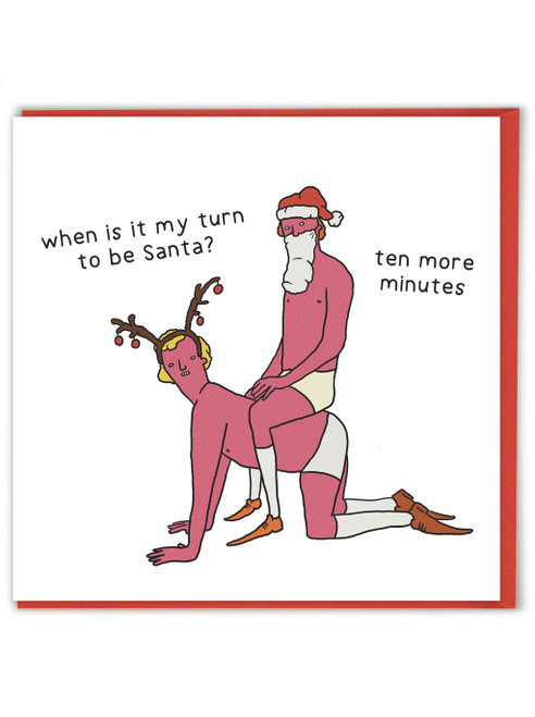 My Turn Christmas Card By Otherwhats