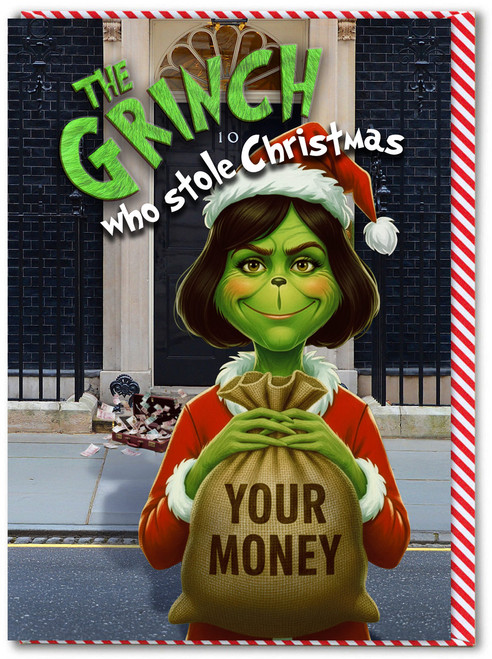 Funny Christmas Card - The Grinch