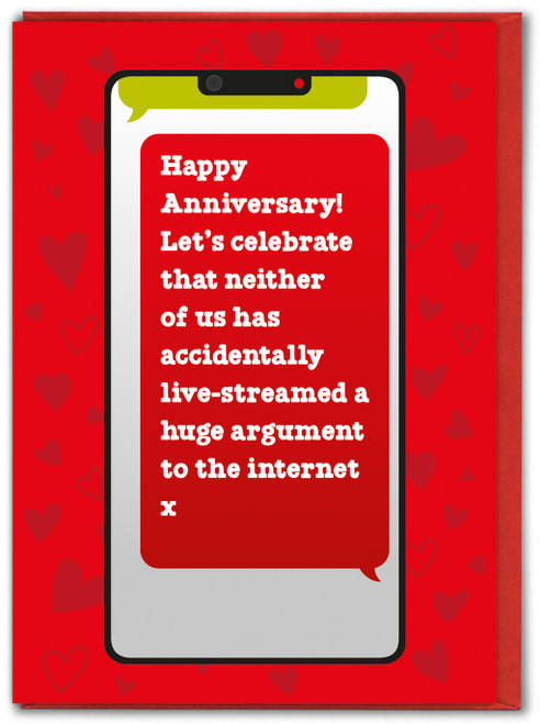 Funny Anniversary Card Live Stream
