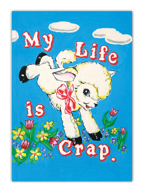 Funny A6 Notebook My Life Is Crap By Magda Archer