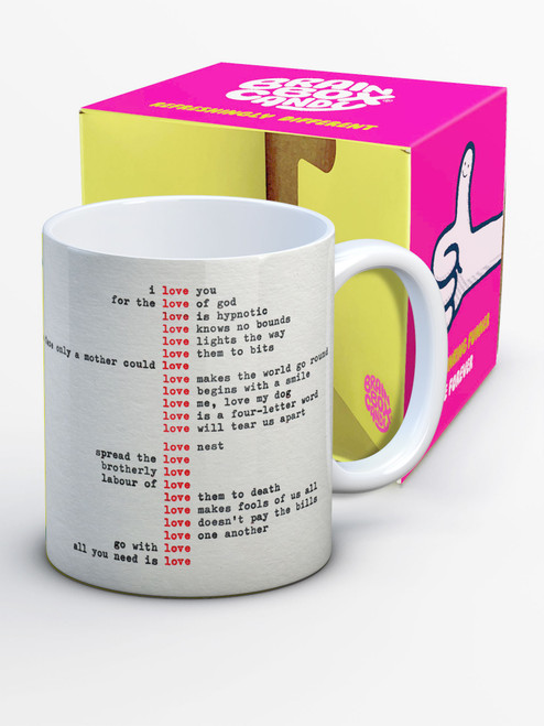 Funny Boxed Mug Love By Hayden Kays