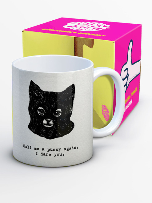 Funny Boxed Mug Pussy By Hayden Kays