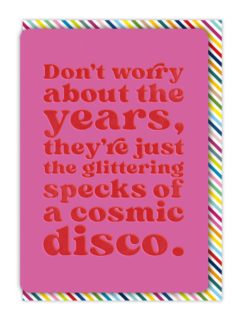 Funny Don't Worry About The Years Birthday Card