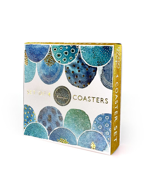 Beautiful Set of 4 Coasters (Set 2) By Essoldo Design 