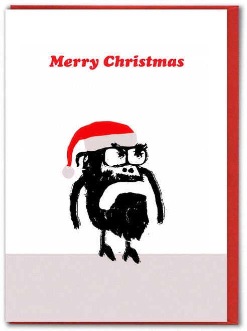 Funny Alan At Christmas Card By Modern Toss