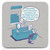 Funny Pack of 4 Pack Flip Flop Sandwich Coasters By Mike Stokoe
