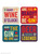 Funny Pack of 4 Letterpress Coasters