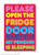 Funny Fridge Magnet Penguin Sleeping