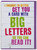 Funny Birthday Card Big Letters
