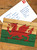 Welsh Flag Postcard