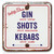 Funny Coaster - Today It's...Gin Not Gym By Brainbox Candy