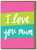Funny Birthday/Mother's Day Card Love You Mum By Charly Clements