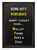 Rude Magnetic Notebook Don't Forget