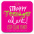 Funny Coaster - Pink Stroppy Teenager By Brainbox Candy