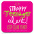 Funny Coaster - Pink Stroppy Teenager