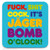 Jager Bomb O'Clock Coaster