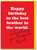 Rude Brother Birthday Card - Best In World