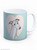 Dog Themed Gift - Cute Greyhound Heart Mug - UNBOXED - By Fran Hooper