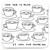Funny Coaster - The Tea Is Alive By David Shrigley