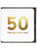 Funny 50th Birthday Card (Gold Foiled) Age 50