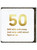 Funny 50th Birthday Card (Gold Foiled)