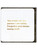 Funny Birthday/Mother's Day Card (Gold Foiled) Made Me Who I Am