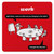 Funny Coaster - Work Biscuits By Modern Toss