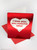 Funny Valentines Card (Red Foiled) Love You Massive Idiot