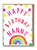 Nan Birthday Card Neon Happy Birthday Nanny By Earlybird