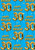 Age Gift Wrap - 30th Birthday Wrapping Paper Gold Balloon Blue