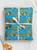 Age Gift Wrap - 60th Birthday Wrapping Paper Gold Balloon Blue
