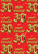 Age Gift Wrap - 30th Birthday Wrapping Paper Gold Balloon Red