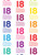 Age Gift Wrap - Funny 18th Birthday Wrapping Paper By Brainbox Candy