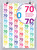 Age Gift Wrap - Funny 70th Birthday Wrapping Paper